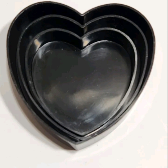 Vintage Nesting Boxes Heart Shaped Mushrooms Floral - Picture 6 of 9